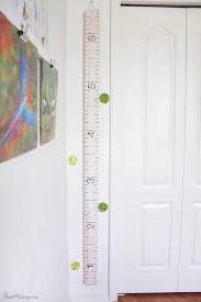 growth chart ruler stencils for diy