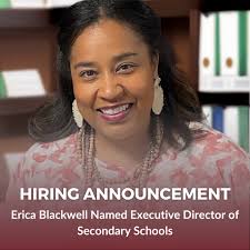 title We are excited to announce that Sarah Rickman has been named the new  principal of Marvin B. Smith Elementary. A dedicated and experienced  educational leader, she brings 15 years of experience