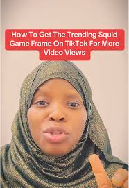 How to get the trending squid game frame *456* #squidgame #realpeller  #trendingvideo #tiktokers #howtotiktok #howtogoviral