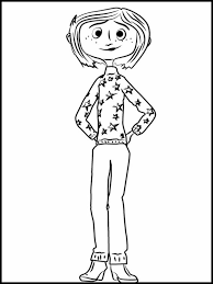 Printable Coloring Pages For Kids Coraline 7 Coraline Coloring Pages Embroidery Inspiration