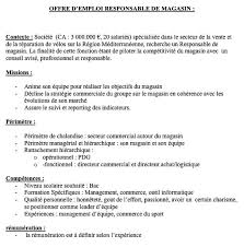 Check spelling or type a new query. Infos Velo Un Magasin Cherche Un Responsable