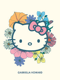 Howdy kitty printable calendar 2021: Hello Kitty Flower Power Monthly Planner Erin Condren