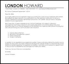 I understand from my conversation with mr. School Caretaker Cover Letter Sample Cover Letter Templates Examples