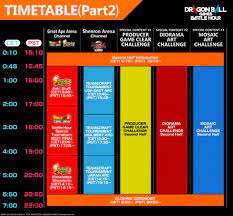 ‎there will be plenty of epic battles and special contents for this date! Dragon Ball Games Battle Hour Schedule Line Up And Where To Stream Ginx Esports Tv