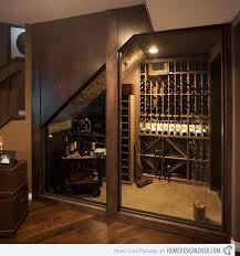 Whether it is located in a sprawling mansion or in a tiny apartment, design options are virtually limitless. 15 Space Savvy Under Stairs Wine Cellar Ideas Home Design Lover Under Stairs Wine Cellar Wine Closet Wine Cellar Basement