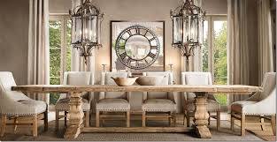 Most Beautiful Table In The World Holiday Dining Room Restoration Hardware Dining Room Dining Room Renovation