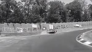 The famous florida racetrack was the scene for chaos as nascar racers were involved on no check out this utterly insane multiple car crash during nascar's daytona 500 race in florida, us! Nascar Racer Crashes On Nurburgring In Mechanical Failure Horror Autoevolution