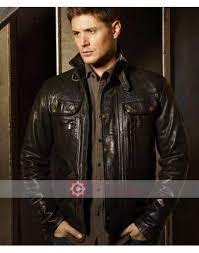 Jensen Ackles Leather Jacket Dean Winchester Supernatural Jacket Leather Jacket Jackets Leather Jacket Men
