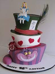 Enjoy yourself as you experiment with new cake creations that are sure to impress! Madhatter Alice In Wonderland Birthday Cake Alice In Wonderland Cakes Alice In Wonderland Birthday Alice In Wonderland