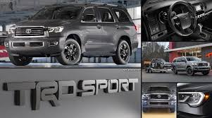 The 2018 toyota sequoia trd sport and toyota tundra trd sport go on sale in september. Toyota Sequoia Trd Sport 2018 Pictures Information Specs