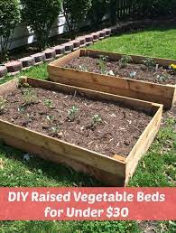 Diy Raised Vegetable Beds For Under 30 Indoor Vegetable Gardening Vegetable Garden Raised Beds Vegetable Beds Raised