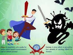 Chen weng knows from coronavirus hot spots. Coronavirus Comic Book Kids Vaayu And Corona This Comic Book By Health Ministry Will Help You Teach Children About Coronavirus Trending Viral News