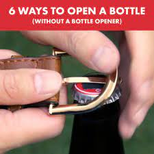 15 hacks to open your beer bottle without a bottle opener · 1. No Bottle Opener No Problem Try These Bottle Opener Hacks