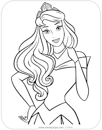 Color In Princess Aurora Disney Princess Coloring Pages Sleeping Beauty Coloring Pages Mermaid Coloring Pages