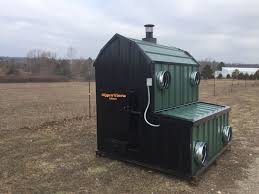 Waterless Forced Air Wood Furnace With Two Fans And 4 Ducts Wood Burning Furnace Wood Furnace Outdoor Wood Burning Furnace
