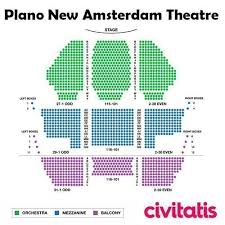 The New Amsterdam Theatre Seating Chart Fox Theatre Seating