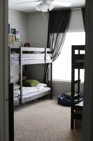 Comfort Simplicity In A Room For Four Brothers Kids Rooms Shared Shared Bedrooms Shared Rooms