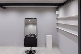 ··· hand hair white salon white salon hair cut cape high quality anti static waterproof out hand design hair cutting white salon capes. Pastel Colours And Subtle Grids Break Up Open Plan Hair Salon In Osaka