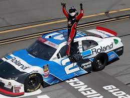 Fn st # driver 1 1 25 ricky craven 2 3 63 chuck bown 3 17 7 harry gant 4 31 44 bobby labonte 5 5 59 robert pressley 6 12 75. Nascar Race Fans Return To Talladega Superspeedway Accesswdun Com