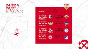 Beste übertragung for bundesliga and 2nd bundesliga, champions league, uefa europa league schauen bundesliga live stream kostenlos. Vfb Stuttgart Terminierung Bundesliga Spieltage 1 8