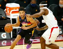 Phoenix suns arena, phoenix, az. Devin Booker Paul George Got Heated In Phoenix Suns Loss To L A Clippers