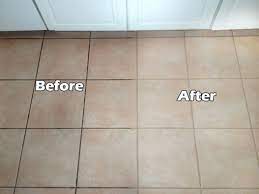 Does Cleaning Grout With Baking Soda And Vinegar Really Work Cleaning Ceramic Tiles Grout Cleaner Cleaning Tile Floors