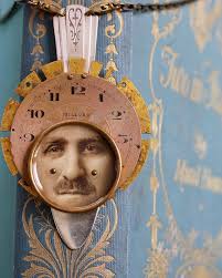 Buy Hand Crafted Altered Art Necklace, Steampunk Found Object Jewelry,  Mixed Media Jewelry, Repurposed Silverware Jewelry, Wearable Art Online in  India