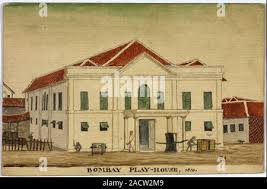 Bombay Playhouse, 1810 Stock Photo - Alamy