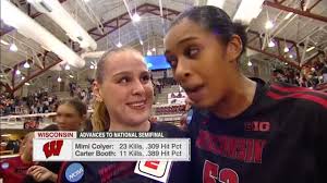 By now, we've all seen Carter Booth's passion-filled postgame, where she  says her team REFUSES to lose, but there's work behind that refusal. "It's  preparing for that moment every second of every ...