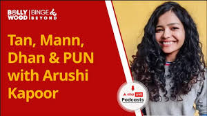 interview with anchor and creator Arushi kapoor about her love for puns her  love story and her work