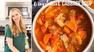 It's flavorful, incredibly healthy, and comes together in no time. Easy And Healthy Cabbage Soup 6 Ingredients The Recipe Rebel Youtube