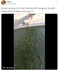 Bangkrut Imbas Covid 19 Kolam Renang Di Bogor Alih Fungsi Jadi Kolam Lele