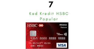 Menurut kaji selidik kepuasan kad kredit 2017 j. 7 Kad Kredit Hsbc Popular 2021