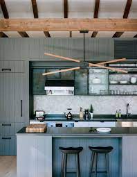 Love This Gray Kitchen With Rustic Touches Kitchen Design Kitchen Interior Modern Kitchen