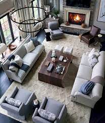 48 Comfortable Family Room Design Ideas We Want To Relax In All Day Long Large Living Room Layout Best Living Room Design Dark Furniture Living Room