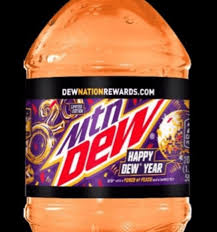 Mountain Dew Is Releasing A Peach Flavor Called 'Happy Dew Year'