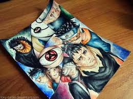 #naruto #naruto uzumaki #naruto shippunden #naruto art #kurama #kyuubi #anime #fanart #artists on tumblr #the kiss challenge …. Anime 1083535 Drawings Color And Naruto The Movie On Favim Com