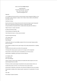 So, for the best project manager resume you have to spotlight your most successful ones. Entry Level Project Manager Resume Templates At Allbusinesstemplates Com