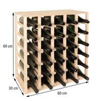 Hanseatic kühlschrank hks12851fw, 128,2 cm hoch, 51,9 cm breit für 229,99€. Weinregal System Mit 60cm Breite Modular Erweiterbar Von Vincasa