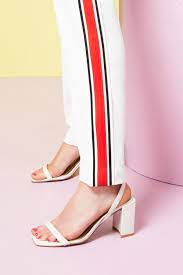 Jaggar Squared Heel Marshmallow Garmentory