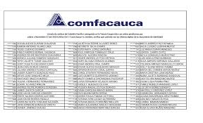 782 DUVAN ALEXIS CUARAN CHALAPUD ******744 JULIETH KATERINE ALVAREZ PEREZ  ******669 MIRTA ANDREA PAZ PAPAMIJA ******578 RA