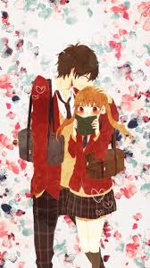 The great collection of anime couple hd wallpaper for desktop, laptop and mobiles. 28 Wallpaper Anime Cute Couple Hd Sachi Wallpaper