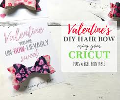 These bow templates help you make pretty bows. Diy Faux Leather Hair Bows Using Your Cricut Megan Plus Five