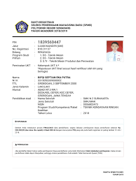 Maybe you would like to learn more about one of these? Simba Polines Cetak Bukti Registrasi Pdf