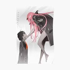 Humanity established the mobile fort city, plantation, upon the ruined wasteland. Zero Two Posters Redbubble
