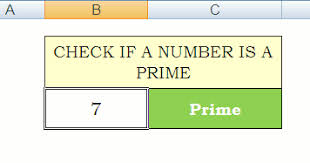 Now that we have the algorithm let us convert it into code by following the similar logic. Check If A Number Is Prime With Excel