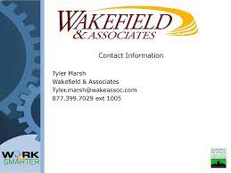 With wakefield and associates inc, however, this company is legitimate and has been in business although wakefield and associates colorado has an a rating with the better business bureau, they. Maintaining Your Collection Agency Relationship Ppt Download