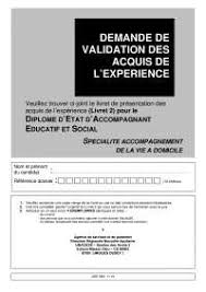 Lettre de motivation pour intégrer un deaes. Vae Auxiliaire De Vie Sociale Docsity