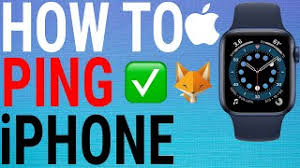 How do you make your iphone ping? How To Find Ping Iphone With Apple Watch Series 6 5 4 3 Se Youtube