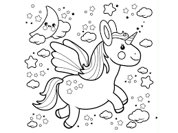 Dibujos Para Colorear De Unicornios Navideños